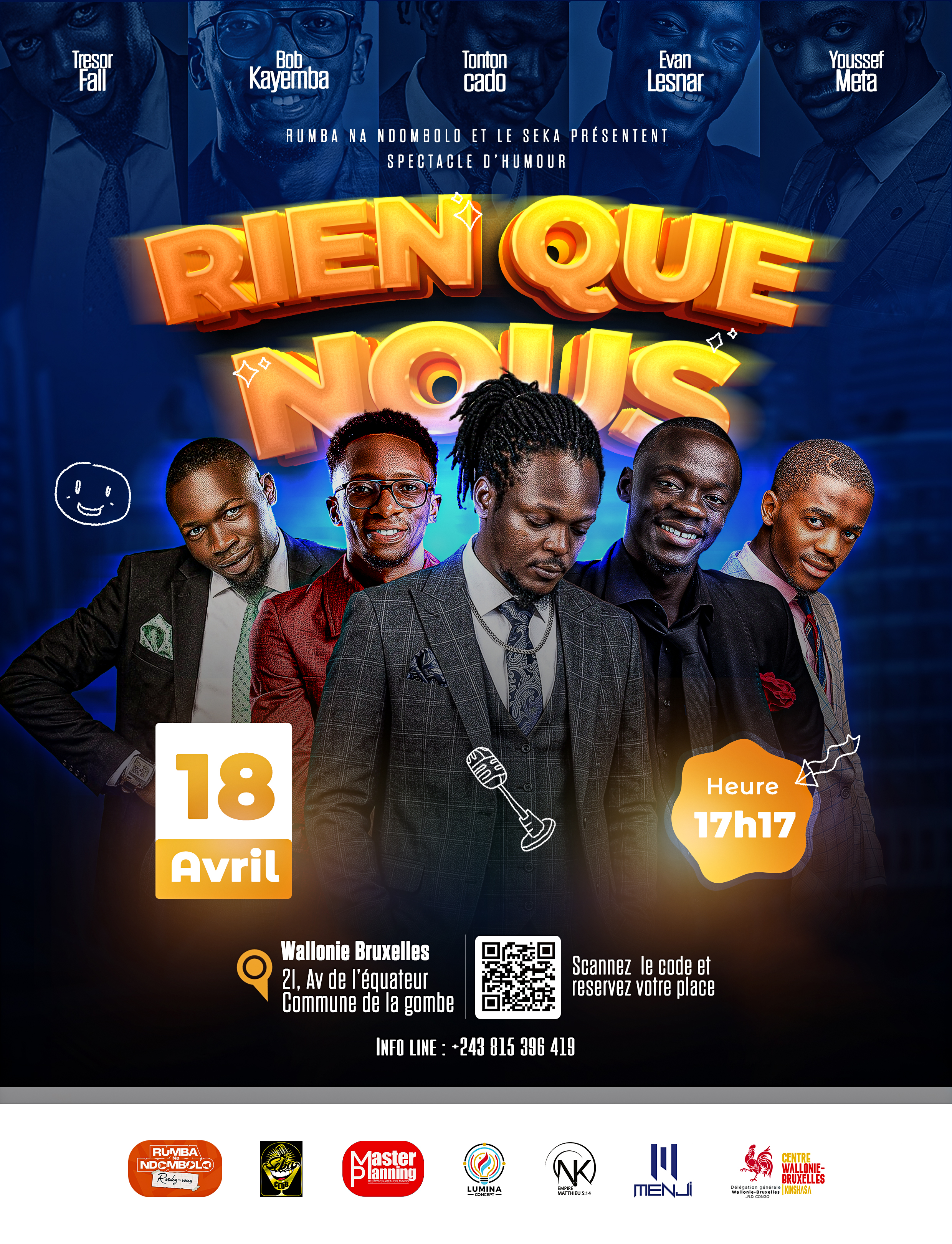 SEKA COMEDY RDC